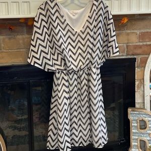 Black & White Charming Charlie Dress